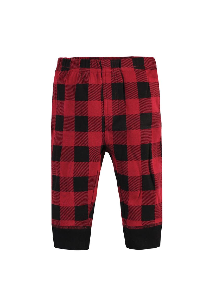 Organic Cotton Pants, Alternate, color, Buffalo Plaid Moose