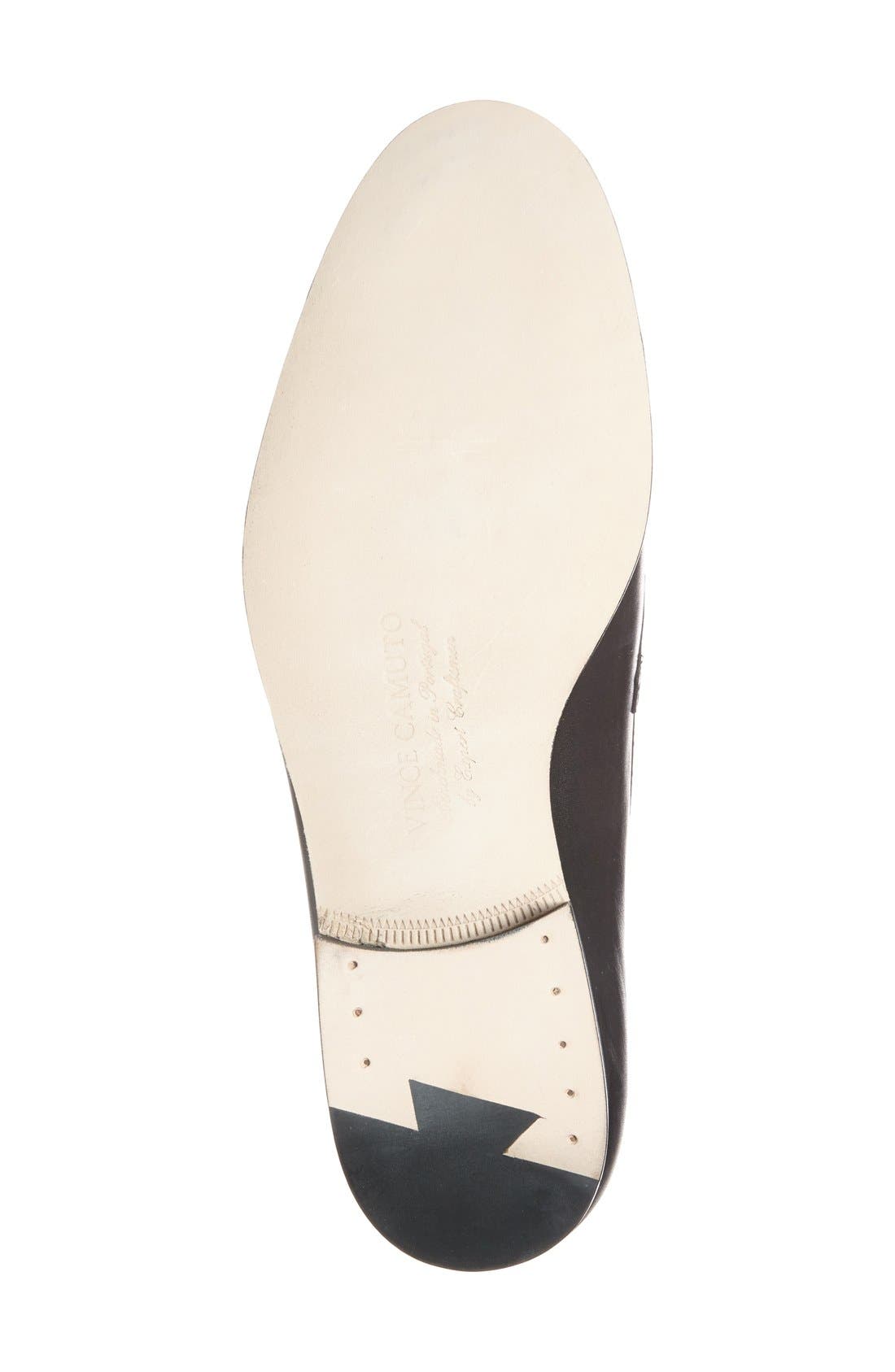 'Benvo' Penny Loafer, Alternate, color, BLACK