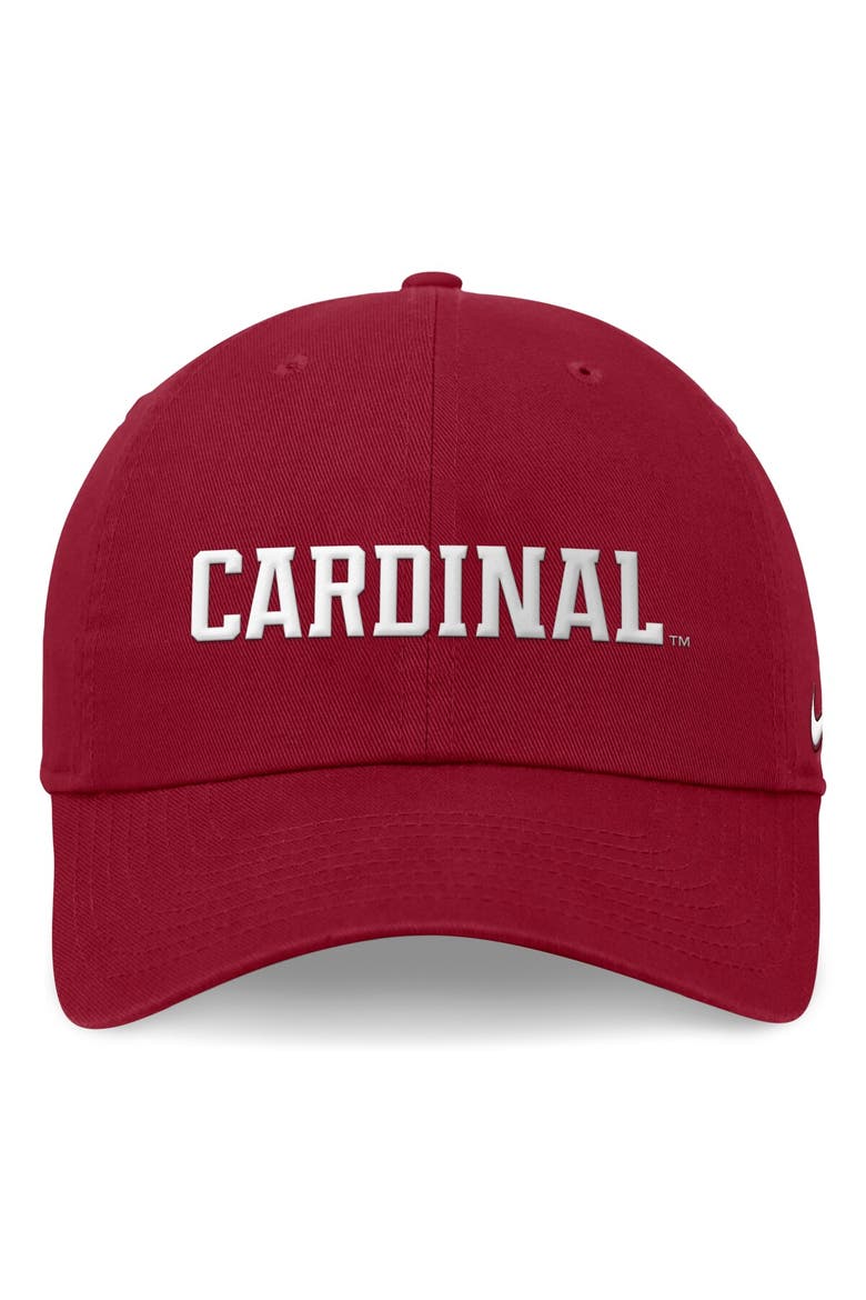 Men's Nike Cardinal Stanford Cardinal 2024 On-Field Club Adjustable Hat, Alternate, color, Cardinal