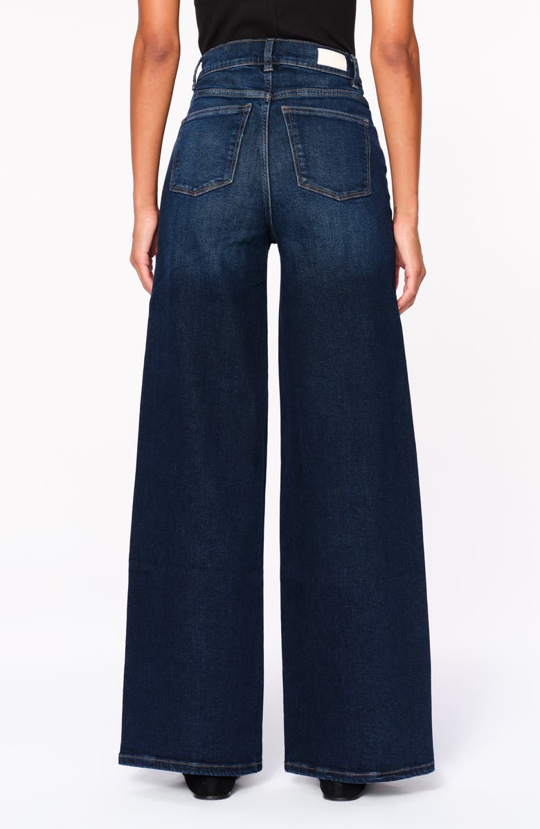 Hepburn High Waist Wide Leg Jeans