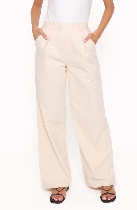 Asher Tie Detail Tapered Leg Pants
