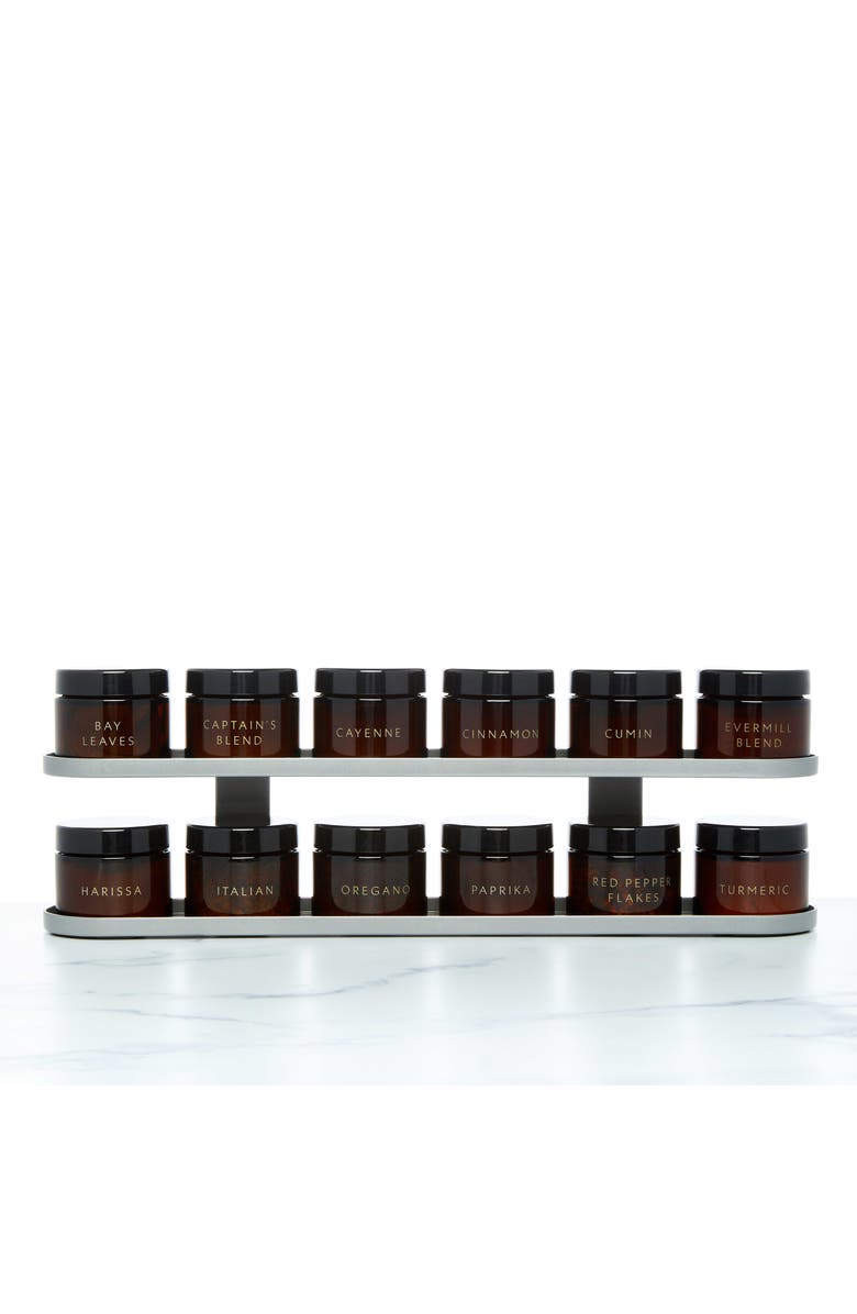Evermill The Countertop Spice Rack, Main, color, Gunmetal