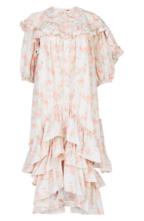 Floral Tiered Egg Dress