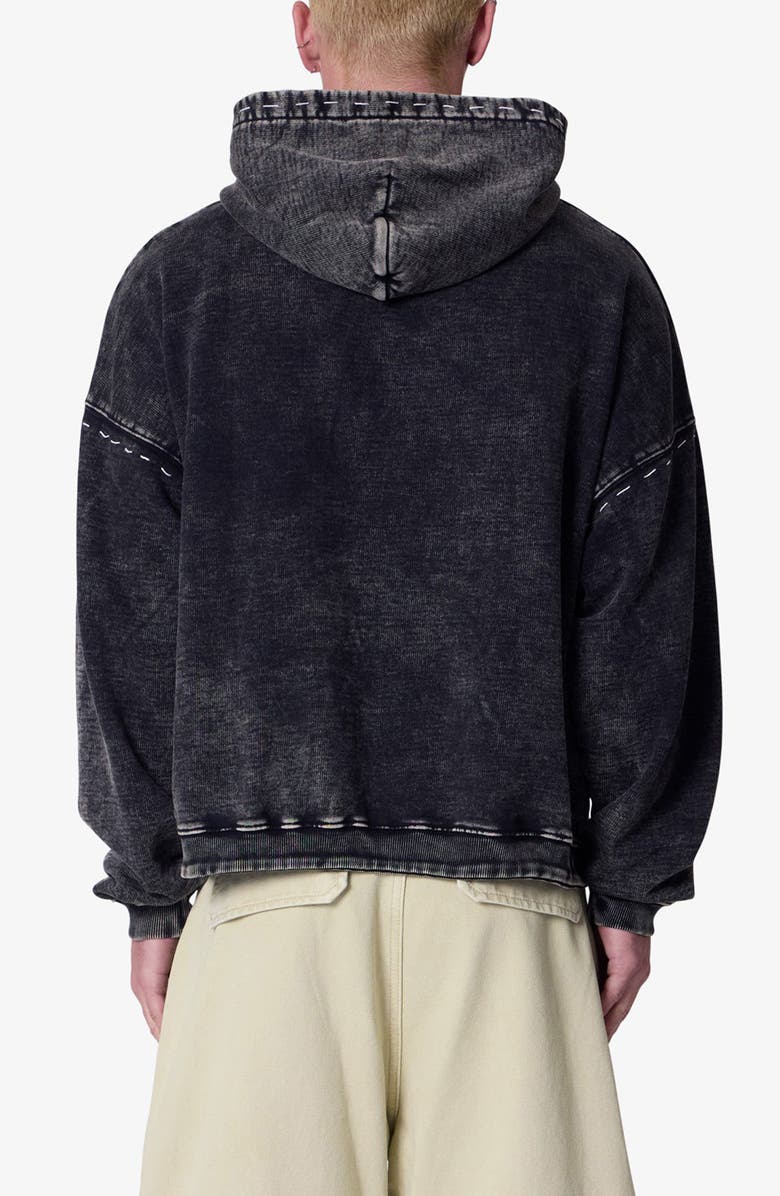 mnml Contrast Stitch Hoodie, Alternate, color, 