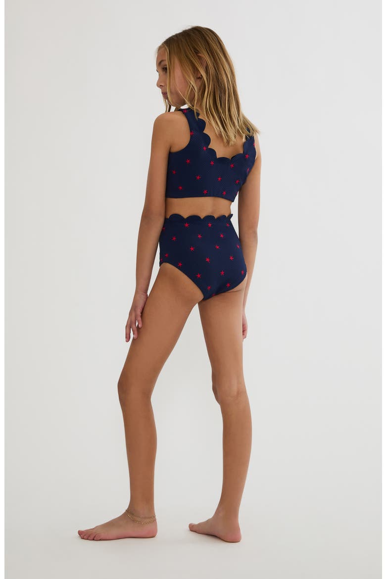 Kids' Little Madison Bea Two-Piece Swimsuit, Alternate, color, STAR SPANGLED SEAS
