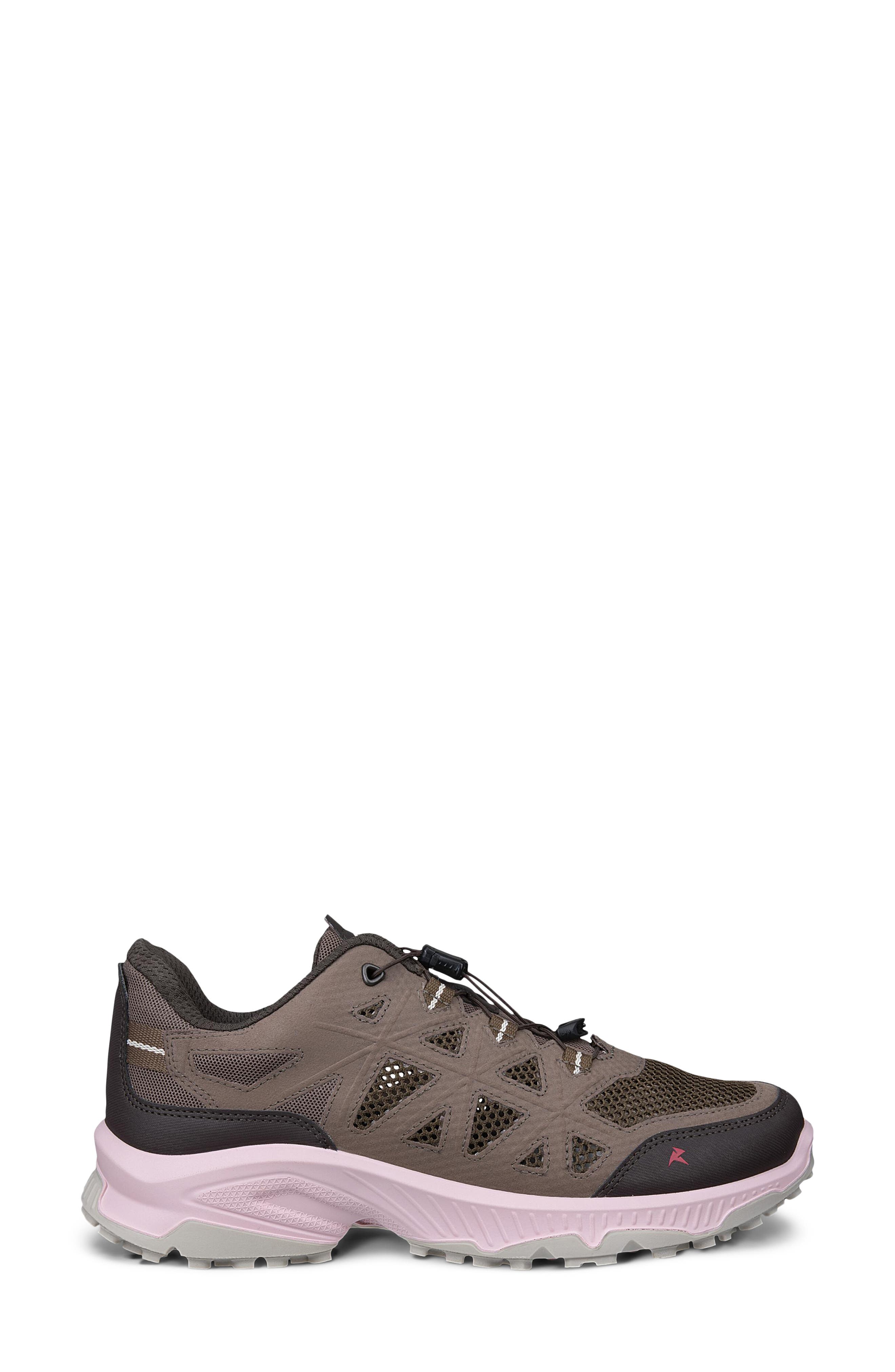 ECCO Receptor XP Water Resistant Sneaker, Alternate, color, Mocha/ Marron/ Cocoa