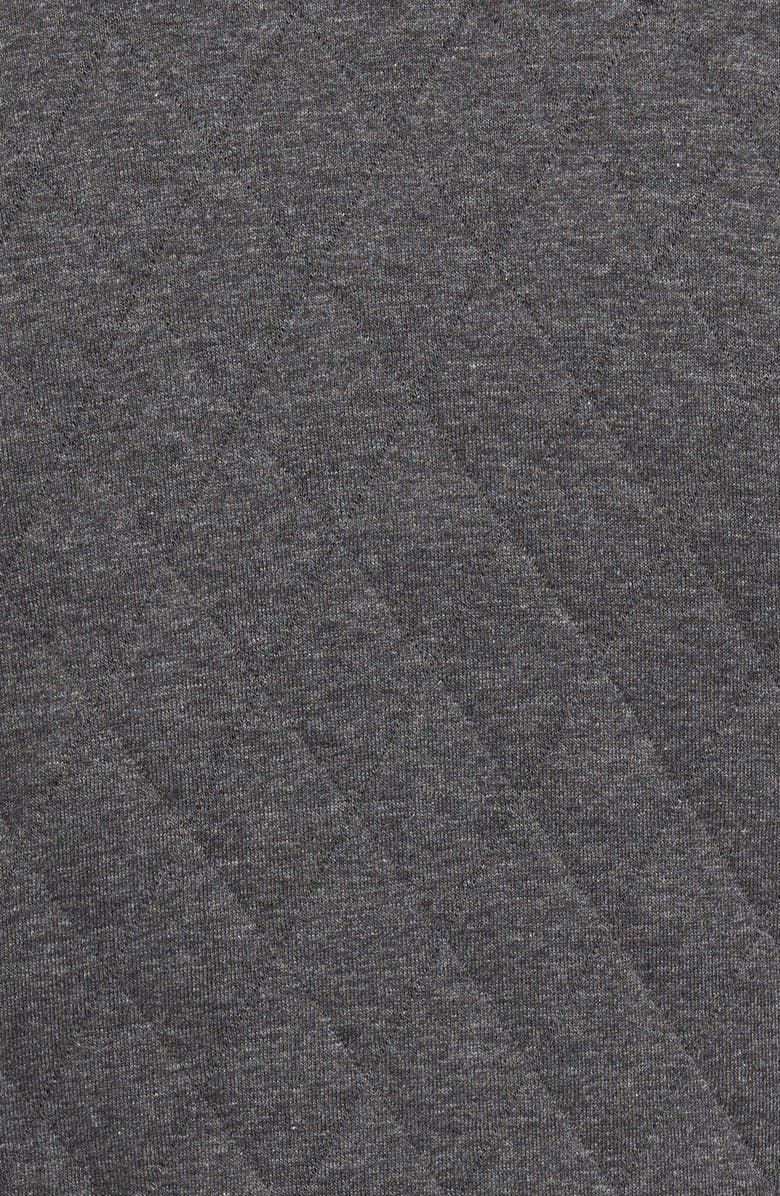 Ted Baker London 'Kartel' Quilted Full Zip Sweatshirt, Alternate, color, 