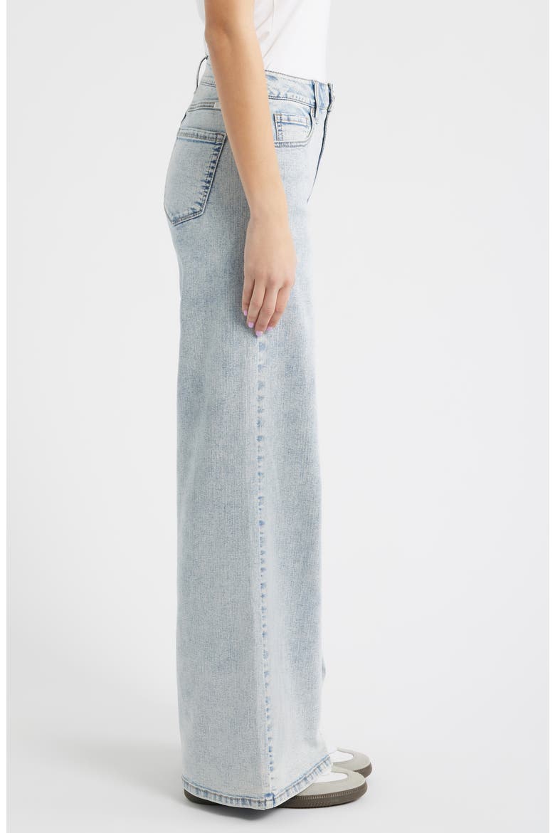 High Waist Wide Leg Jeans, Alternate, color, ULTRA