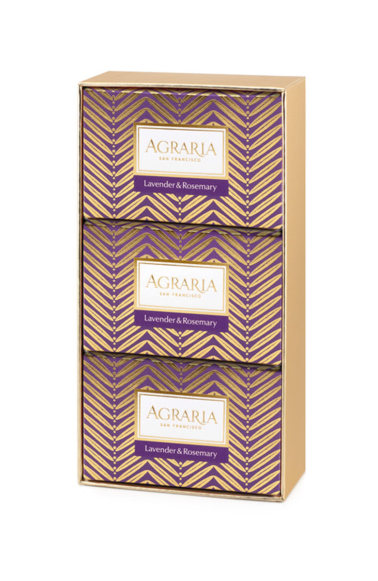Agraria San Francisco Luxury Bath Bar Collection, Main, color, Lavender & Rosemary