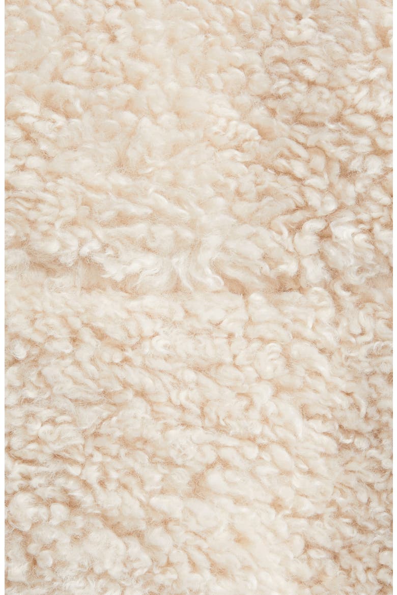 Kennie Insulated Faux Shearling Jacket, Alternate, color, SHORE BEIGE