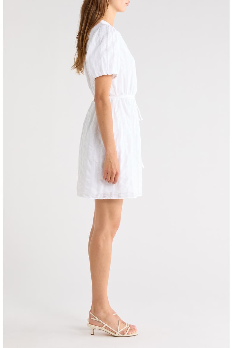 Balloon Sleeve Shirtdress, Alternate, color, BRIGHT WHITE
