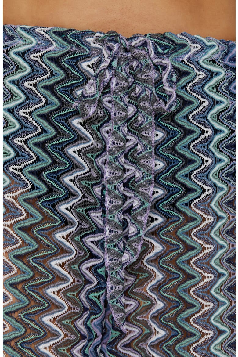 Sundown Open Knit Cover-Up Pants, Alternate, color, AQUA SEA MULTI