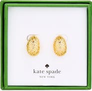 Kate Spade New York Floral Lace Dome Stud Earrings