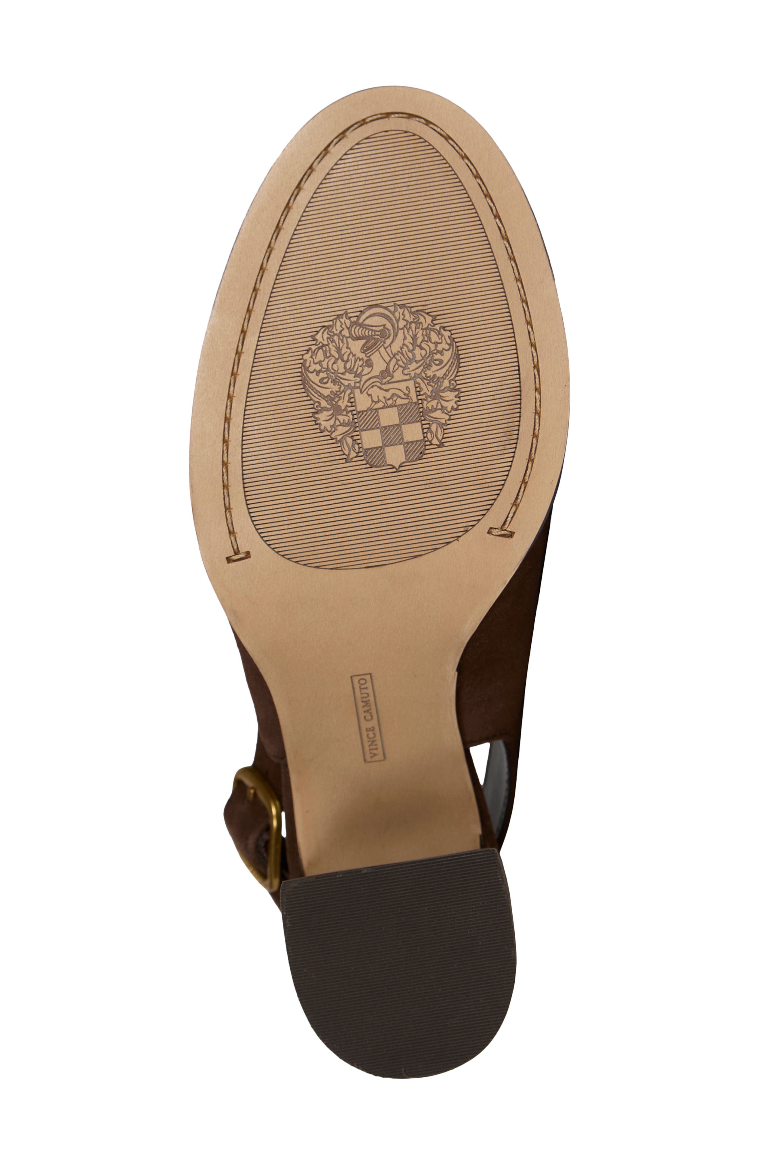Grinie Slingback Penny Loafer Pump, Alternate, color, BROWNIE