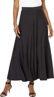 Roaman's Ultrasmooth® Fabric Maxi Skirt