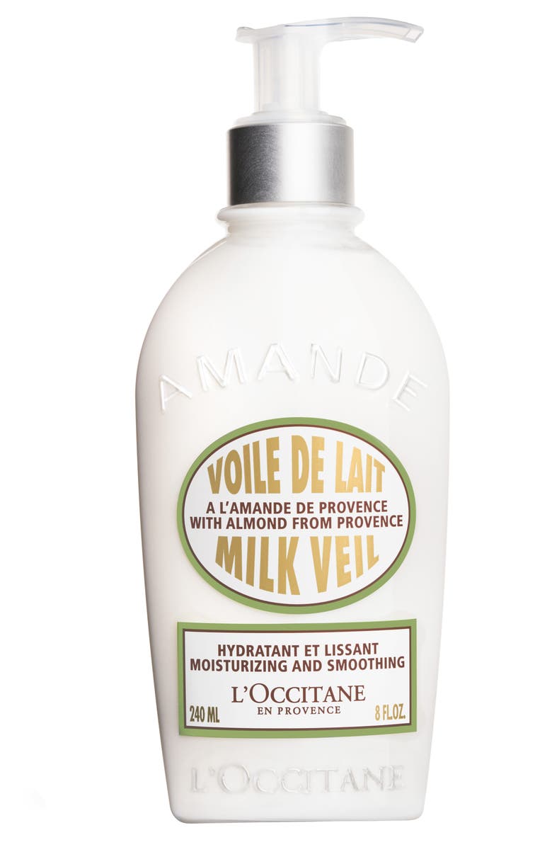 L'Occitane Almond Milk Veil Body Milk, Main, color, 