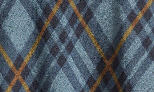 Reformation Womens Slate Plaid Brandy Plaid-check Woven Mini Skirt In Blue