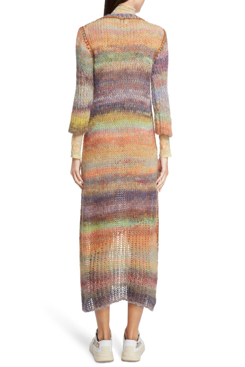 Space-Dye Stripe Sweater Dress, Alternate, color, MULTI