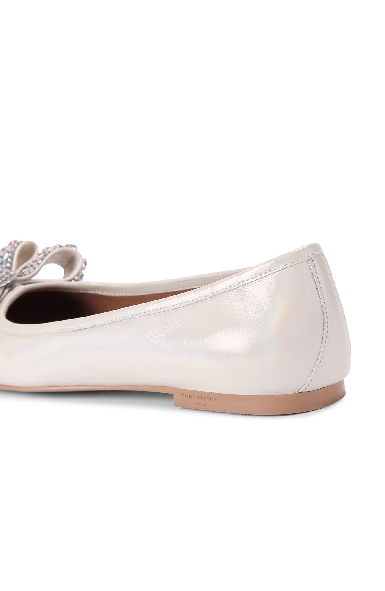 Kurt Geiger London Bow Ballerina Flat, Alternate, color, 