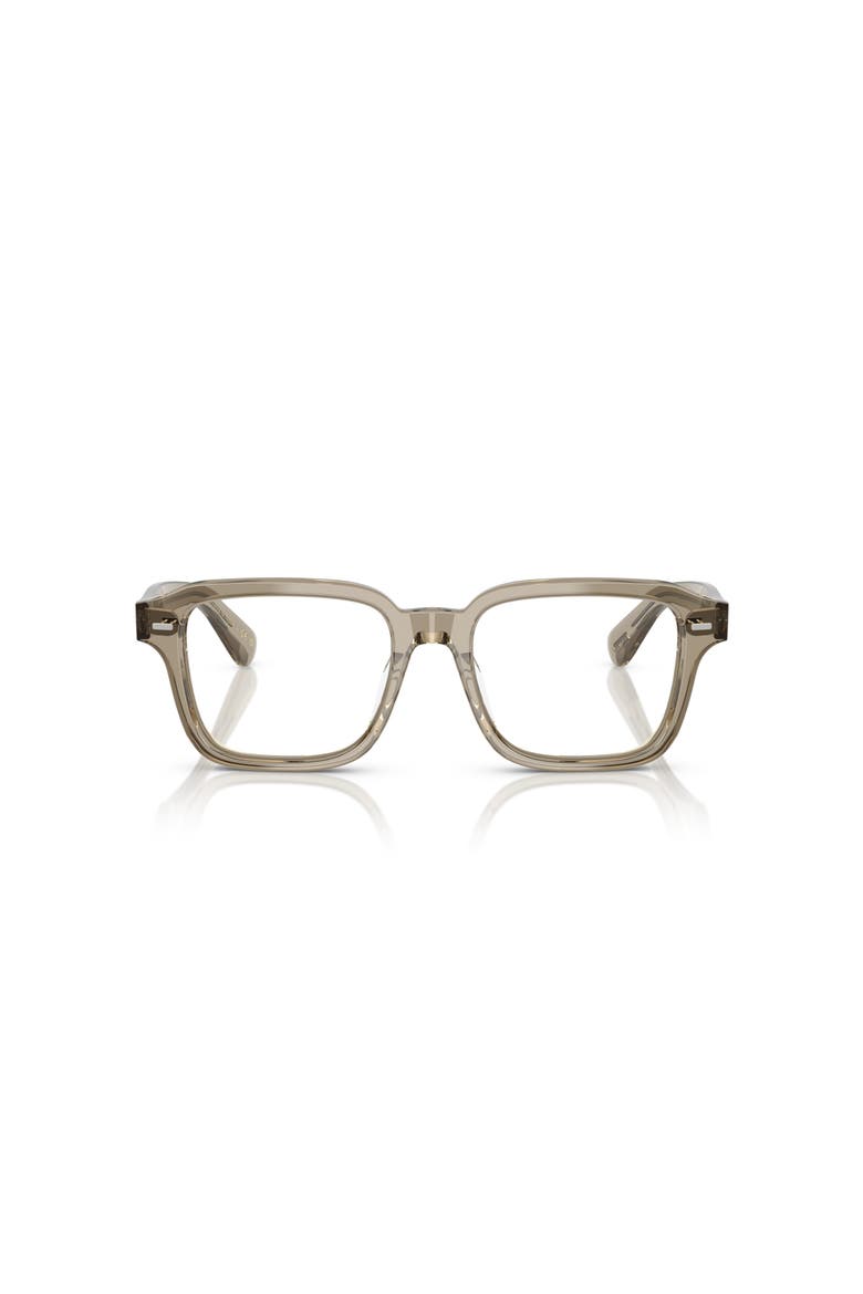 51mm Rectangle optical glasses, Main, color, Green