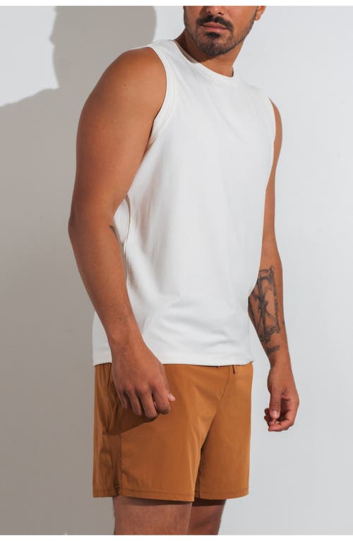 Vitality Motive Crew Tank In Brown