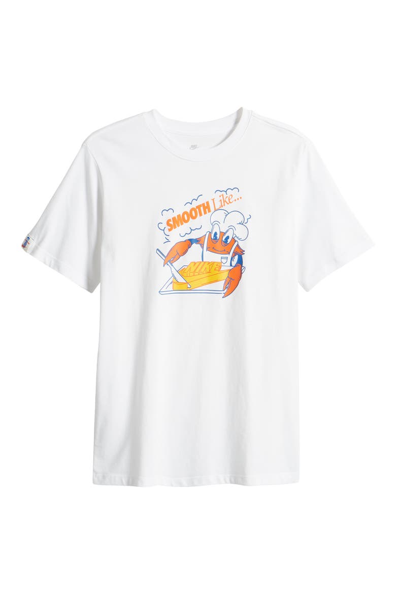 Smooth Like Nike Graphic T-Shirt, Alternate, color, WHITE