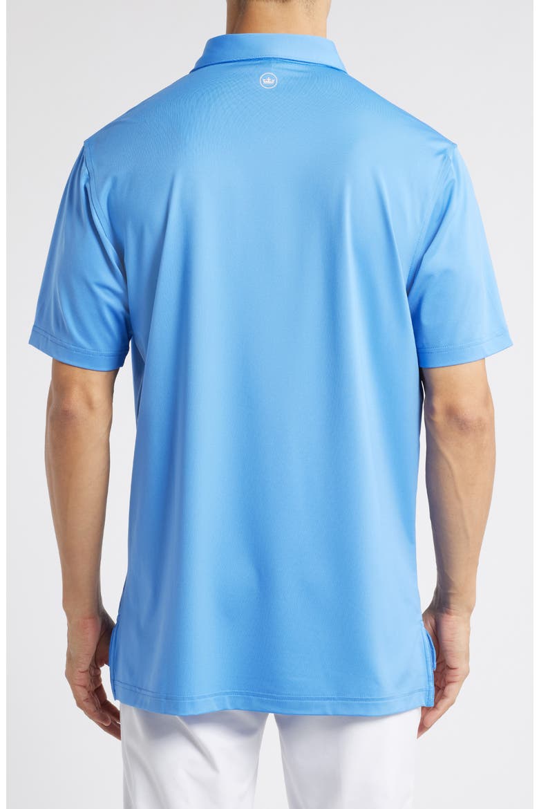 Crown Sport Summer Comfort Solid Performance Jersey Polo, Alternate, color, BLUE SEA