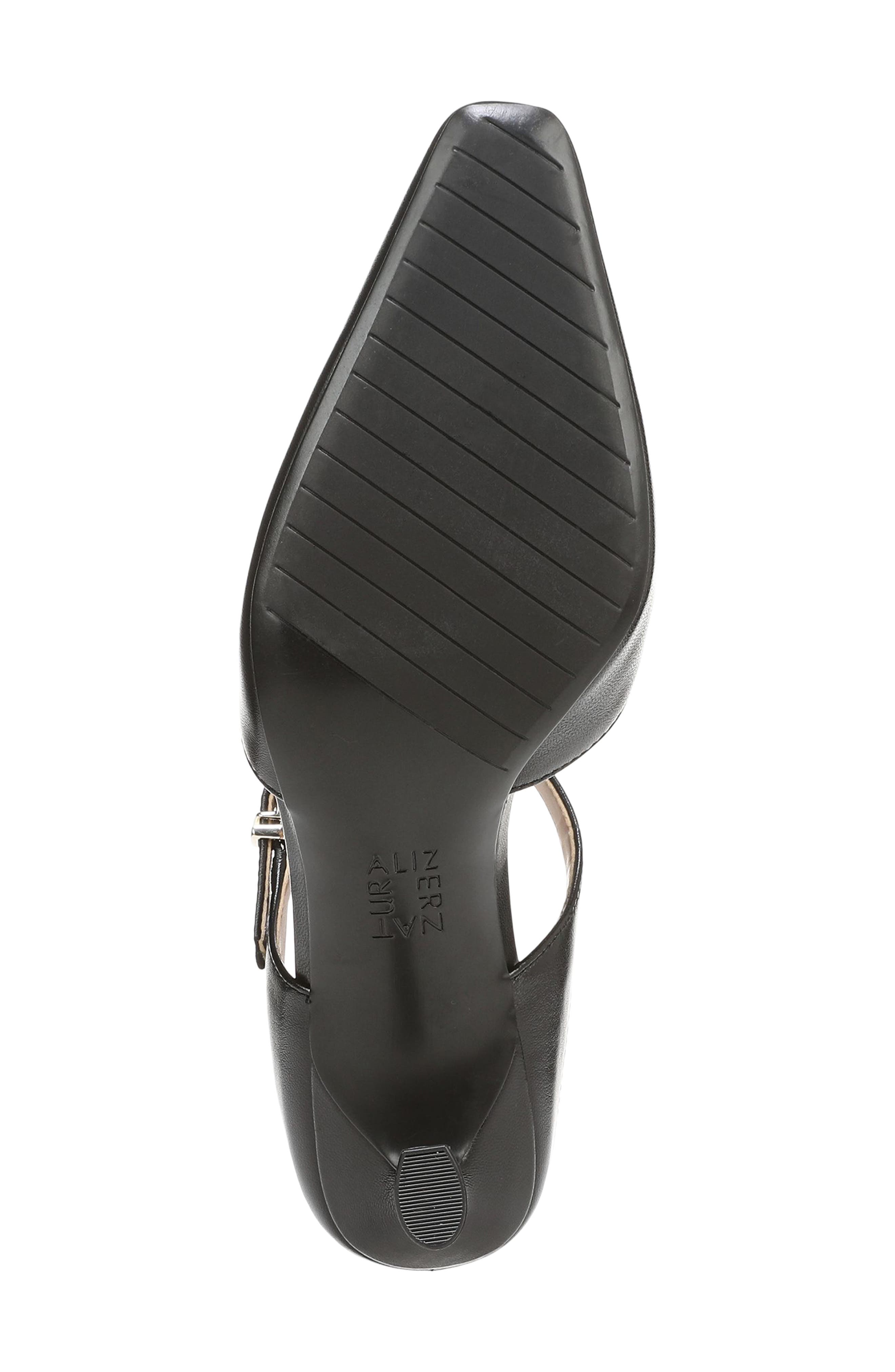 Naturalizer Gem T-Strap Kitten Heel Mule, Alternate, color, Black