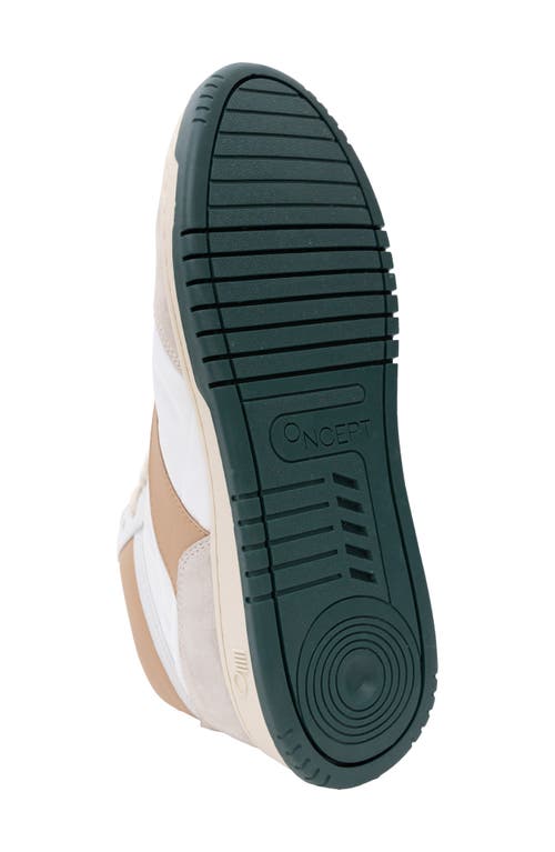 Oncept Princton Leather Sneaker In Gray