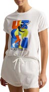 Polo Ralph Lauren US Open® Collection Tennis Graphic Cotton Jersey T-Shirt