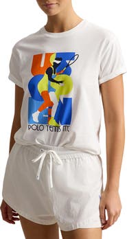 Polo Ralph Lauren US Open® Collection Tennis Graphic Cotton Jersey T-Shirt