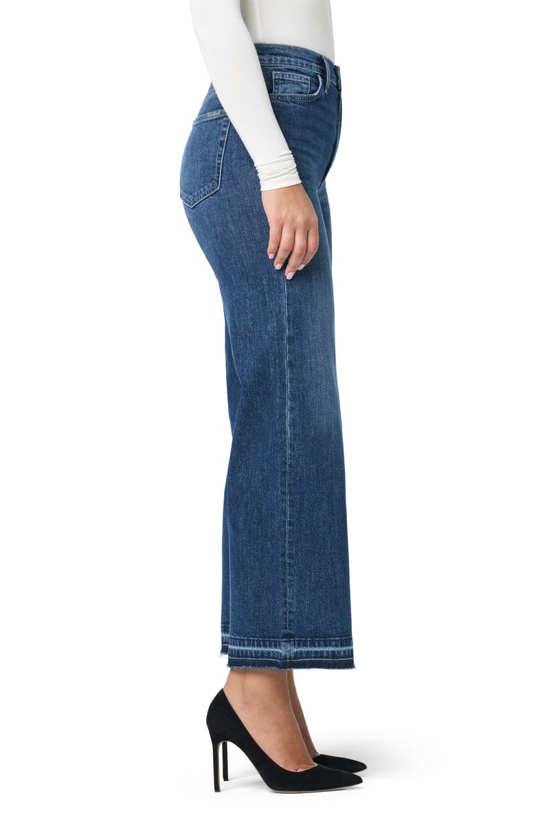 Joe's Release Hem High Waist Ankle Wide Leg Jeans, Alternate, color, Konik