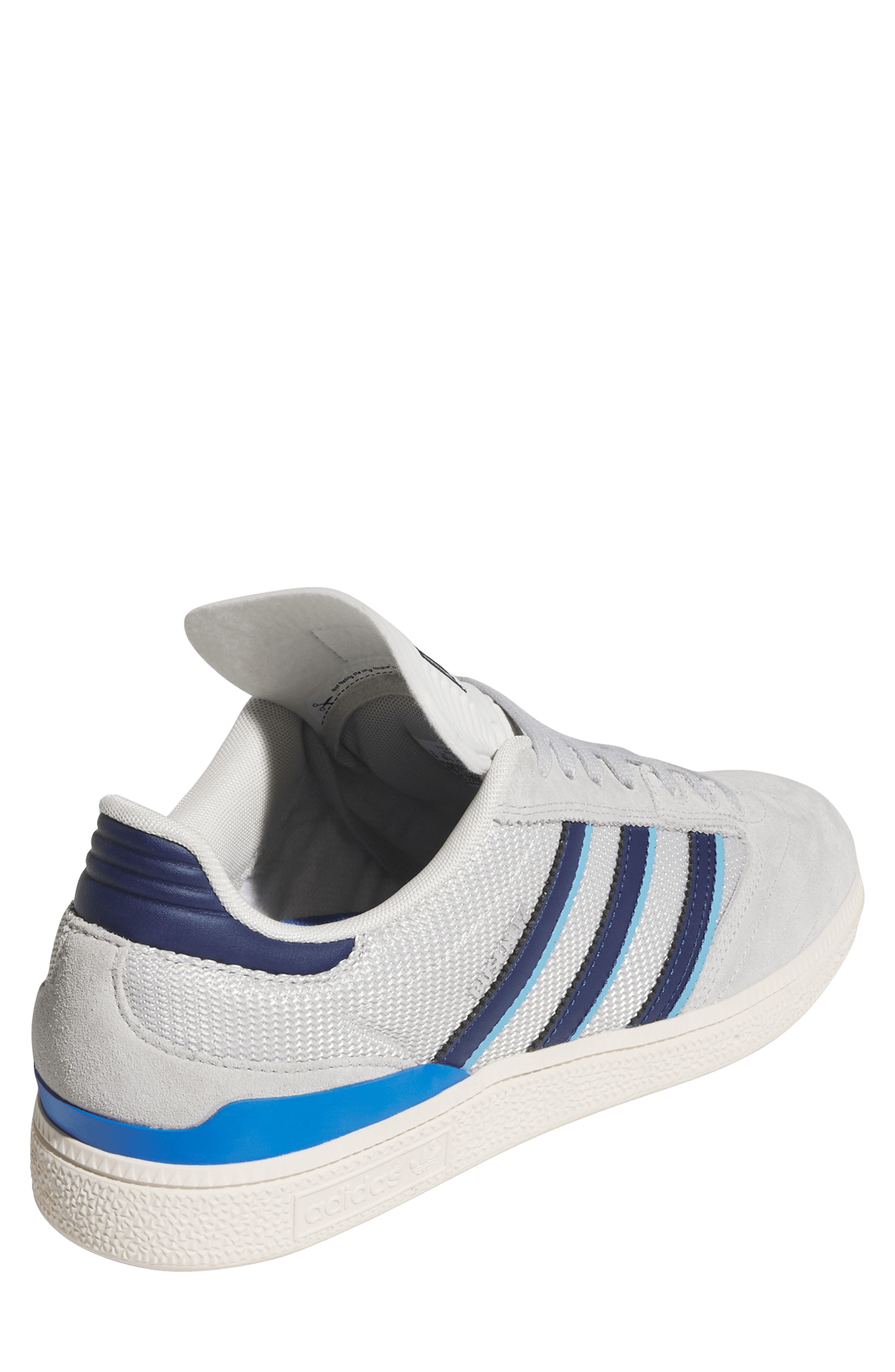 adidas Busenitz Skate Sneaker, Alternate, color, Grey Two/ Dk Blue/ Chalk White