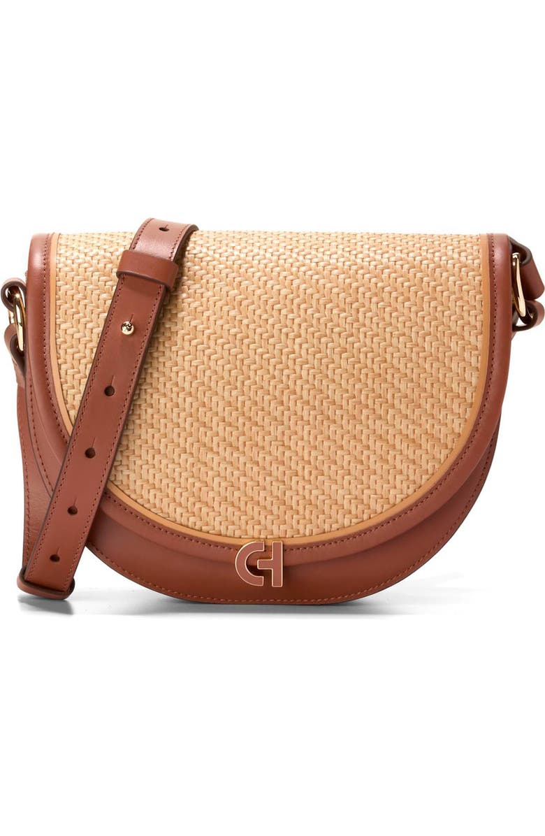 Cole Haan Evie Saddle Crossbody Bag, Main, color,