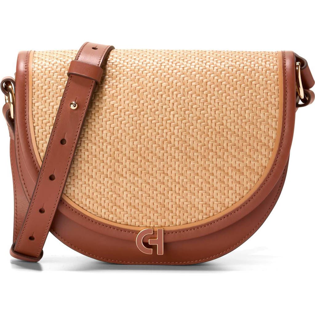 COLE HAAN COLE HAAN EVIE SADDLE CROSSBODY BAG