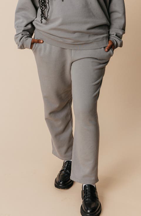 Organic Cotton Teddy Cropped Pant