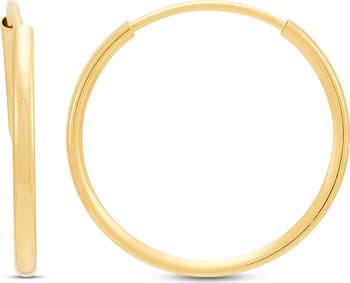 Endless Huggie Hoop Earrings