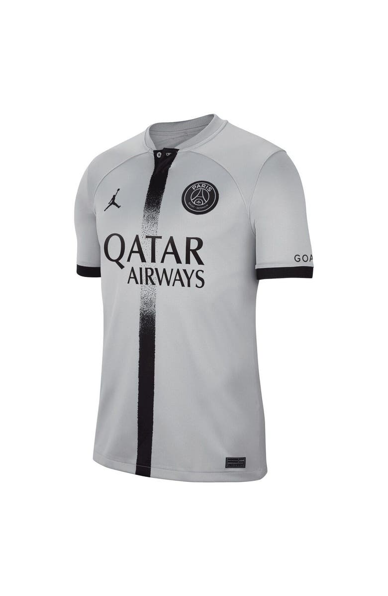 Nike Men's Nike Neymar Jr. Black Paris Saint-Germain 2022/23 Away Breathe Stadium Replica Player Jersey, Alternate, color, 