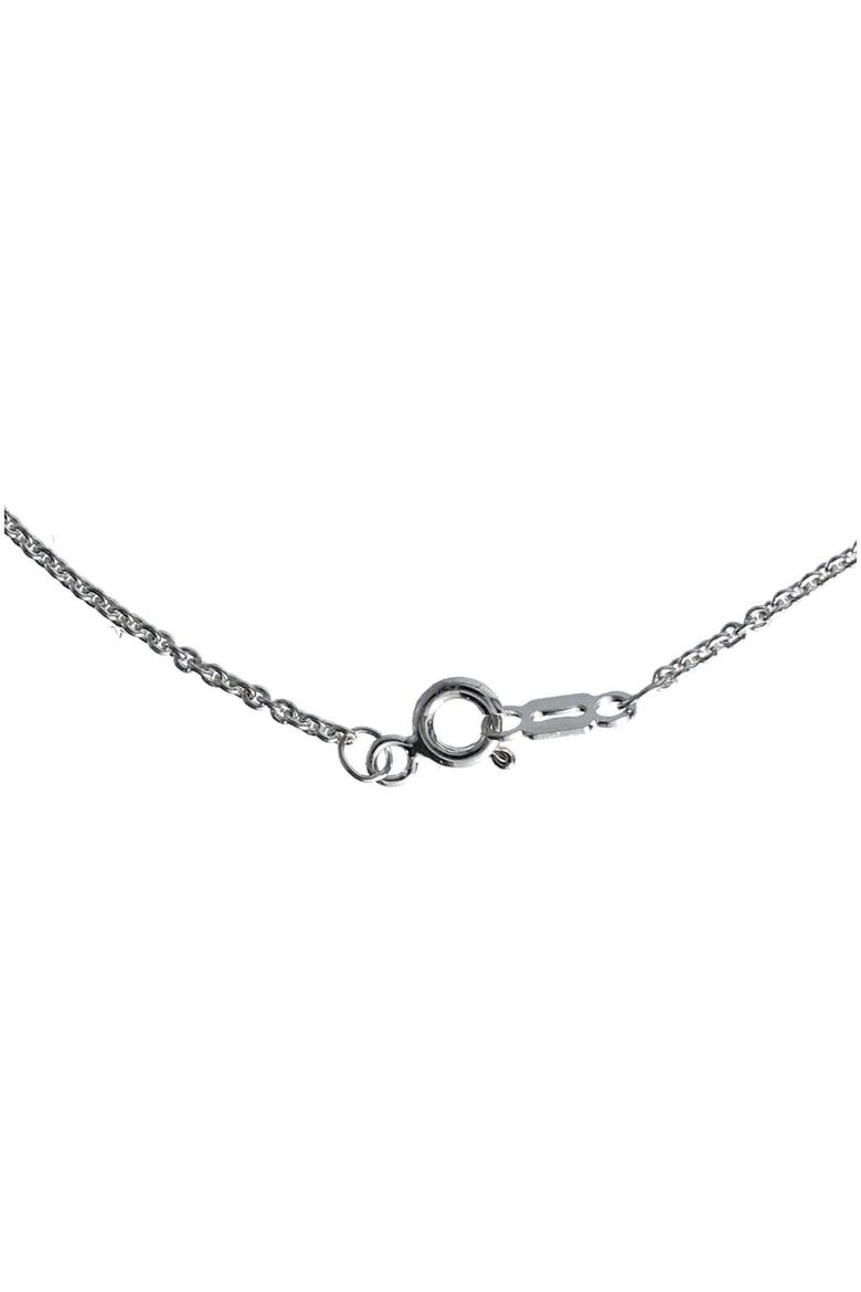 Clemson Tigers Heart Necklace, Alternate, color, Silver
