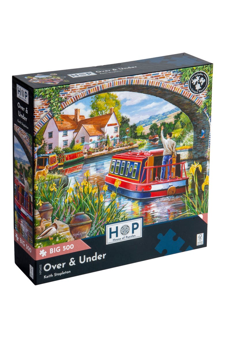 Over Under Big 500-Piece Jigsaw Puzzle, Main, color, NONE