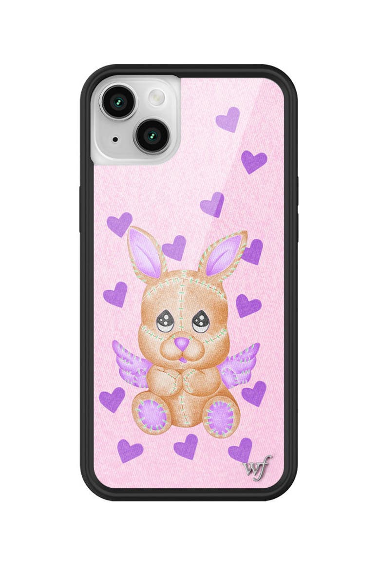 Love Stitched iPhone Case, Main, color, Purple