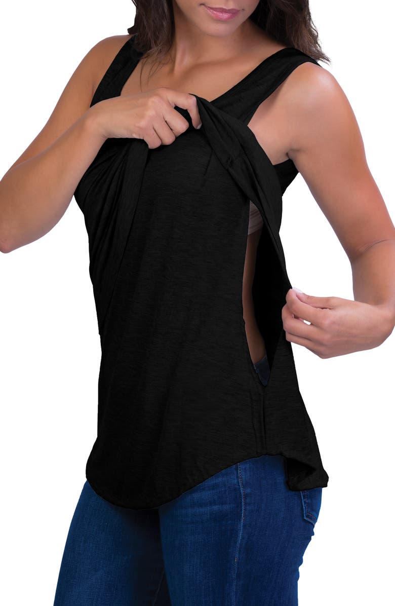 Belly Bandit<sup>®</sup> Perfect Maternity/Nursing Tank, Alternate, color,