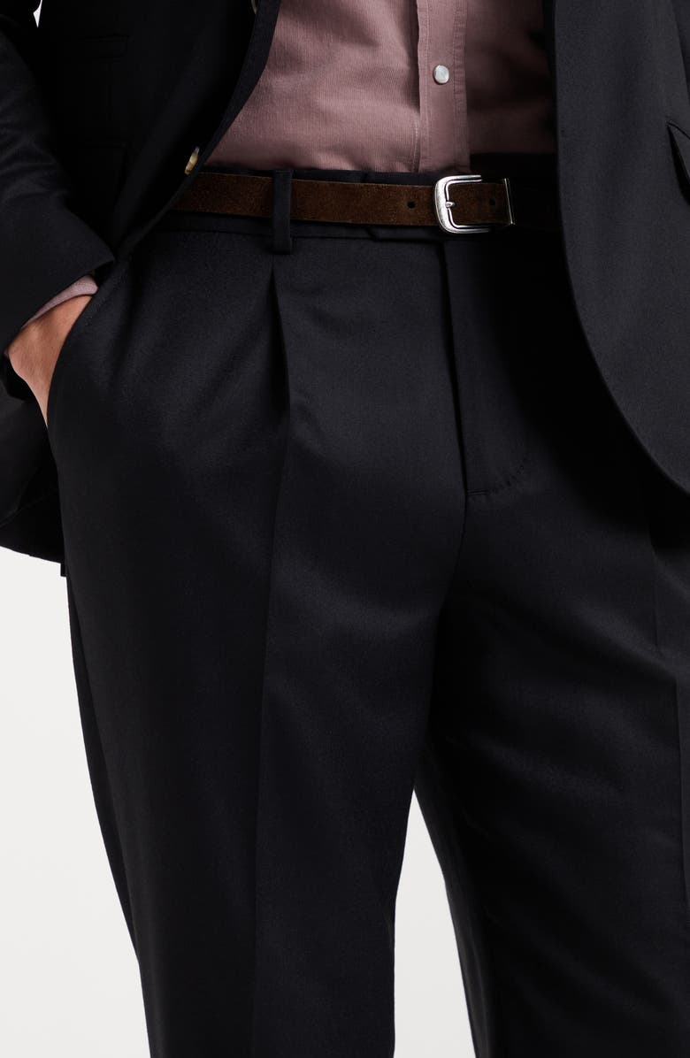 Brunello Cucinelli Leisure fit trousers with pleats, Alternate, color, 