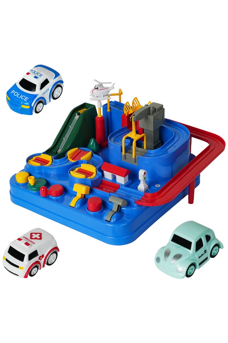 Car Adventure Playset, Main, color, Multicolored