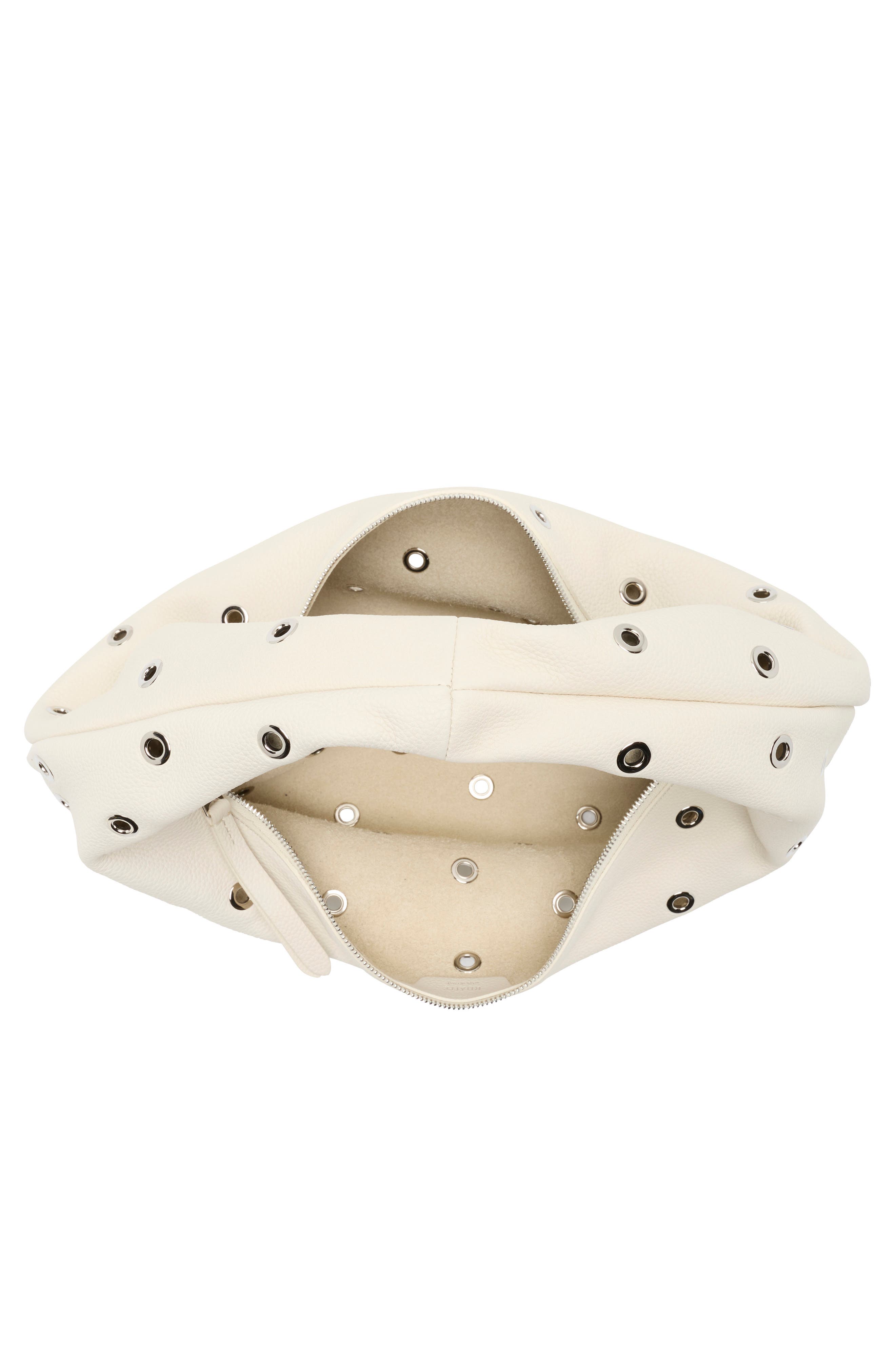 Khaite Medium Olivia Leather Hobo Bag, Alternate, color, 