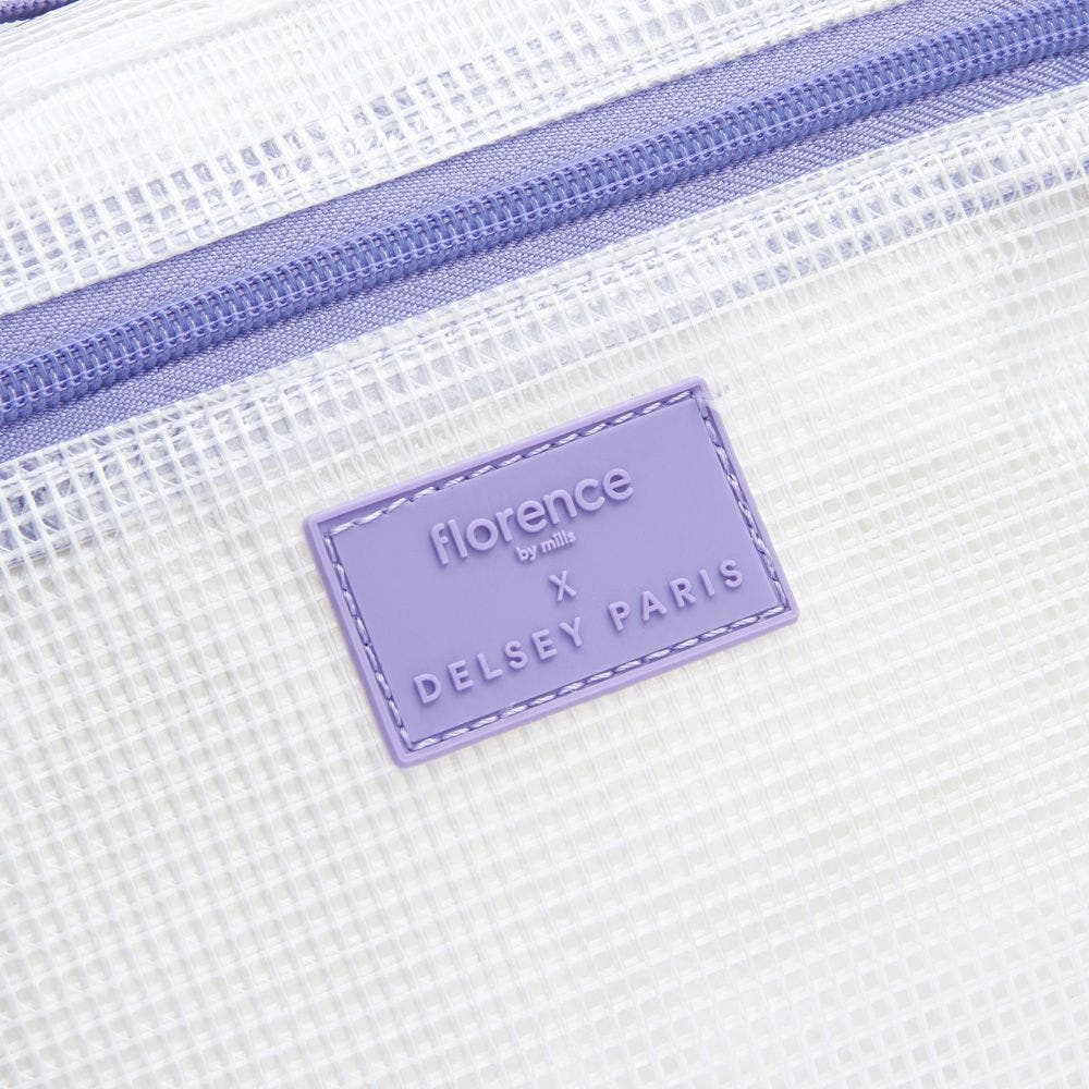 Florence by Mills City Breeze Crossbody Bag, Alternate, color, Transparent White