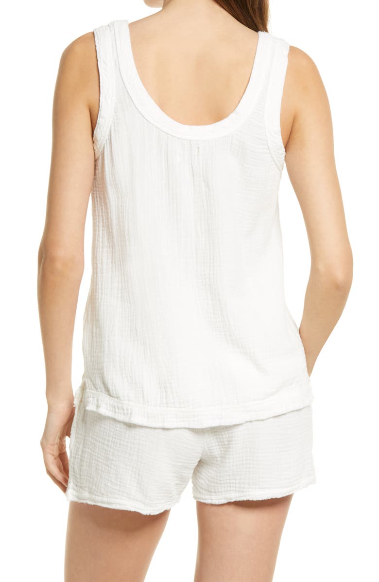 Faherty Dream Cotton Gauze Tank, Alternate, color,