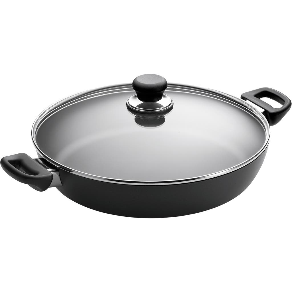 Scanpan Classic 12 Inch Chef Pan with Glass Lid in Black  product