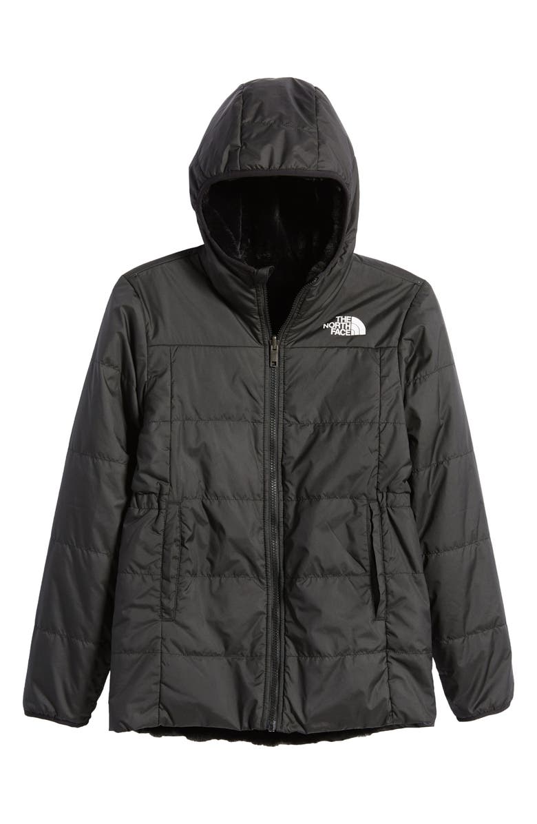 The North Face Kids' Mossbud Reversible Water Repellent Parka, Main, color,