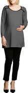 Maternal America Long Sleeve Nursing Top